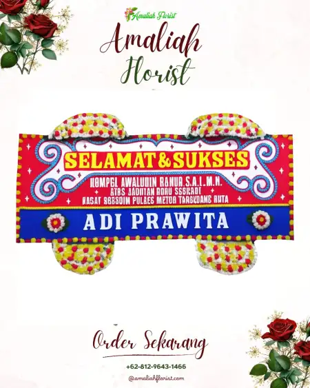 Papan Bunga Ucapan Selamat Belo